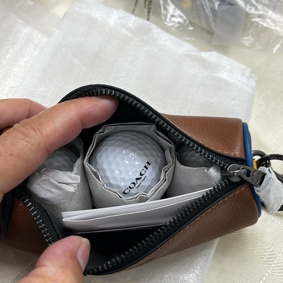 Coach Golf Ball Set In Colorblock - Picture 7 of 7